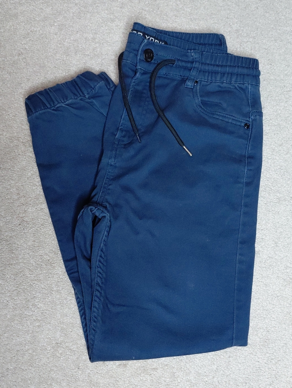 Zoo York Boy's Navy Blue Jogger Chinos